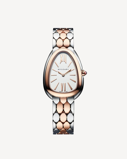 SERPENTI SEDUTORRI TWOTONE ROSEGOLD WHITE DIAL (2025)