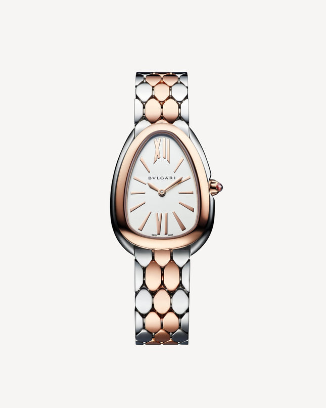 SERPENTI SEDUTORRI TWOTONE ROSEGOLD WHITE DIAL (2025)