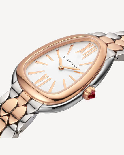 SERPENTI SEDUTORRI TWOTONE ROSEGOLD WHITE DIAL (2025)