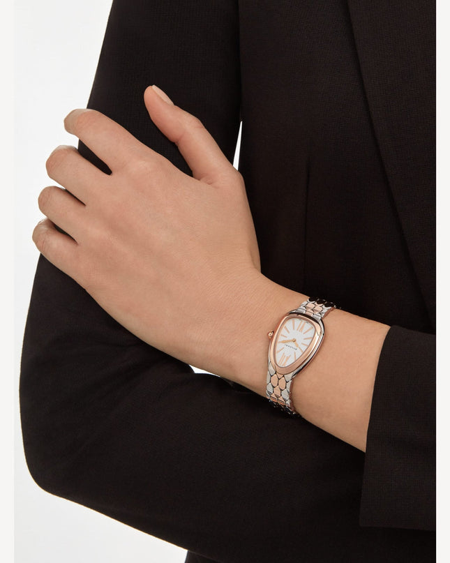SERPENTI SEDUTORRI TWOTONE ROSEGOLD WHITE DIAL (2025)
