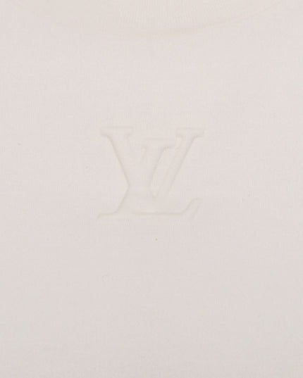 EMBOSSED LOGO WHITE T-SHIRT 23SS SIZE M
