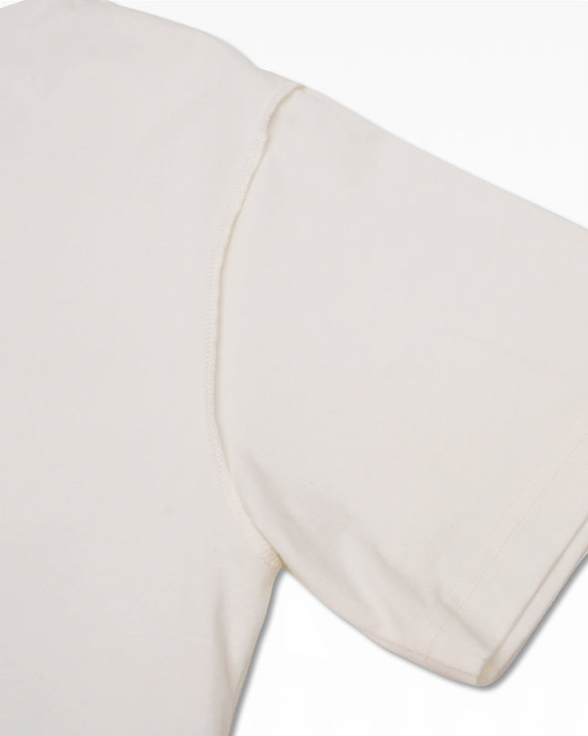 EMBOSSED LOGO WHITE T-SHIRT 23SS SIZE M