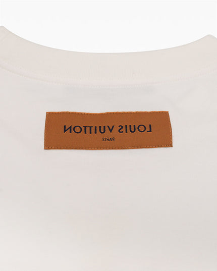 EMBOSSED LOGO WHITE T-SHIRT 23SS SIZE M