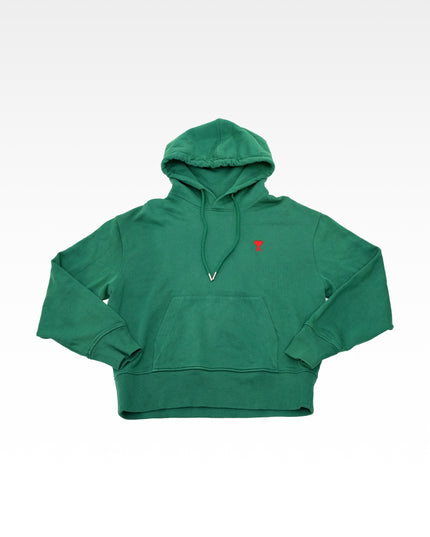 COTTON PARKER GREEN HOODIE – SIZE S