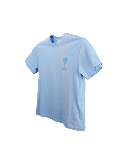 PARIS AMI DE COEUR TONAL BOXY FIT TSHIRT LIGHT BLUE