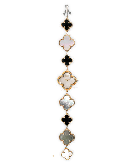 ALHAMBRA WATCH YELLOWGOLD S MOP ONYX DIAL (2023)