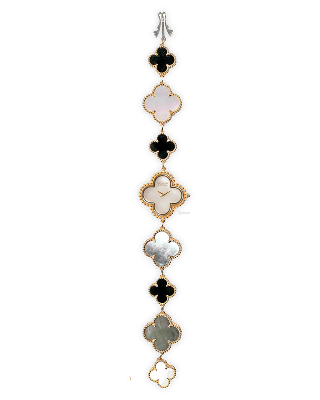 ALHAMBRA WATCH YELLOWGOLD S MOP ONYX DIAL (2023)