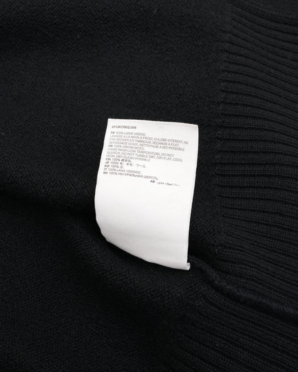 WOOL CARDIGAN BLACK