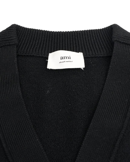 WOOL CARDIGAN BLACK