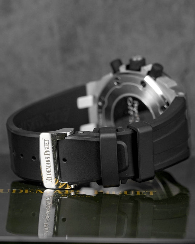 ROYAL OAK OFFSHORE CHRONOGRAPH 37MM BLACK DIAL DIAMOND BEZEL (2014)