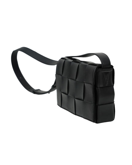 BLACK CASSETTE CROSSBODY BAG