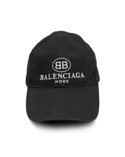 Balenciaga Logo Cap Black