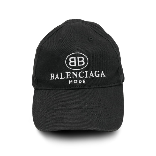Balenciaga Logo Cap Black