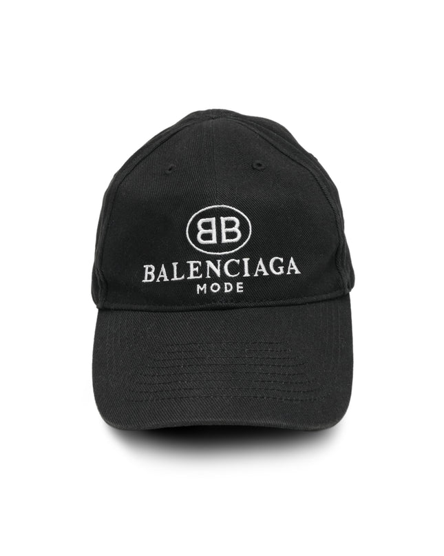 Balenciaga Logo Cap Black