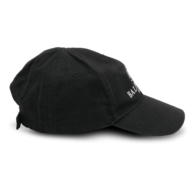 Balenciaga Logo Cap Black