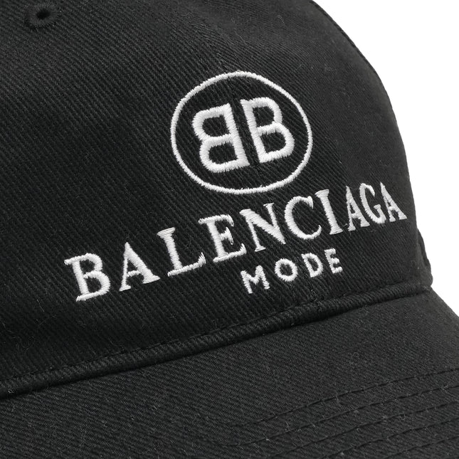 Balenciaga Logo Cap Black