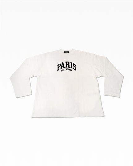 LONG SLEEVE T-SHIRT 1 COTTON WHITE – SIZE L (2021)