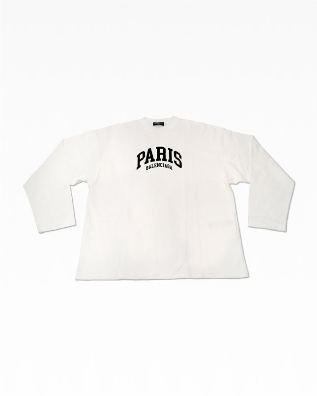 LONG SLEEVE T-SHIRT 1 COTTON WHITE – SIZE L (2021)