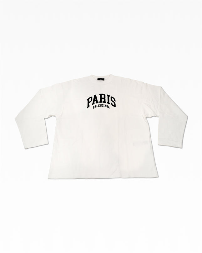 LONG SLEEVE T-SHIRT 1 COTTON WHITE – SIZE L (2021)