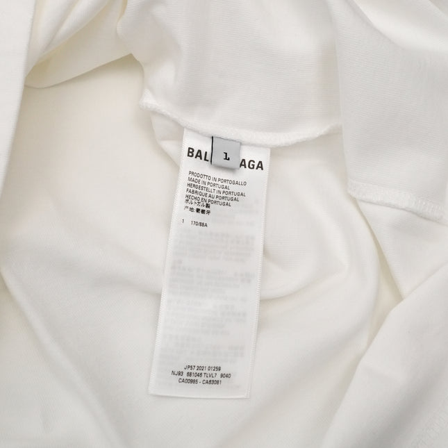 LONG SLEEVE T-SHIRT 1 COTTON WHITE 2021