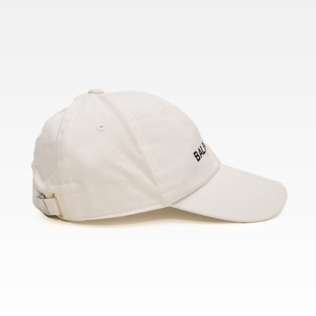 LOGO CAP L/58 COTTON WHITE