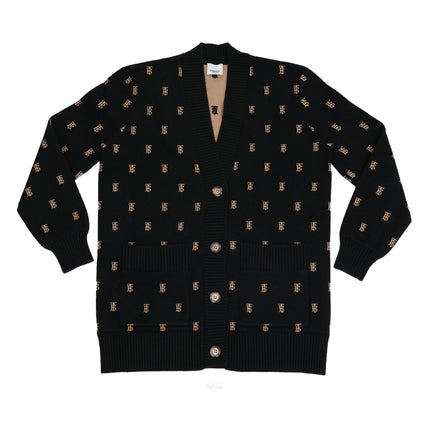 Burberry Cardigan Black X Beige