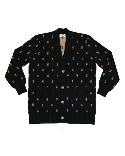 Burberry Cardigan Black X Beige