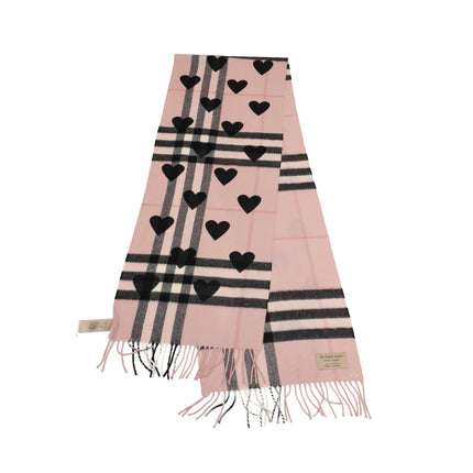 Burberry Scarf Love Pink X Black 
