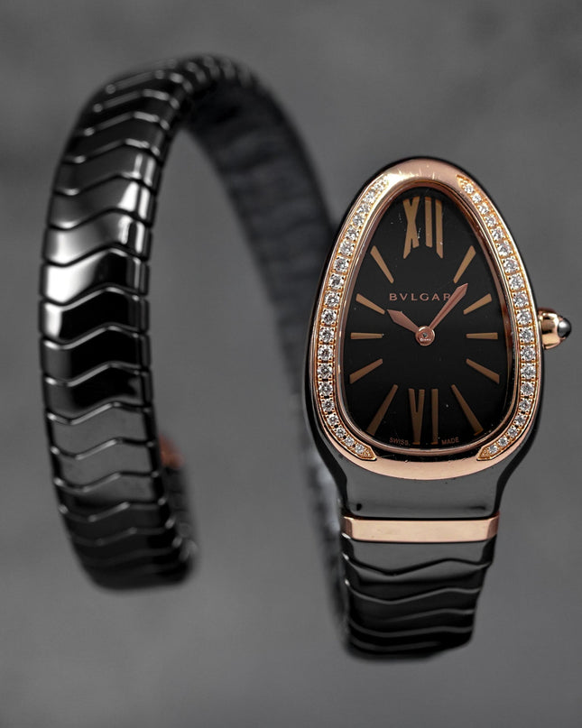 Harga Bvlgari Serpenti Spiga Black Diamond