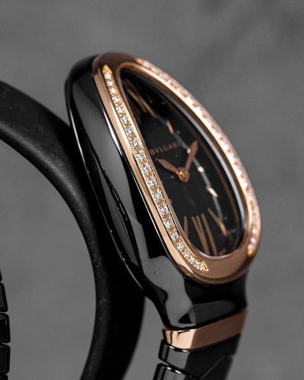 Harga Bvlgari Serpenti Spiga Black Diamond