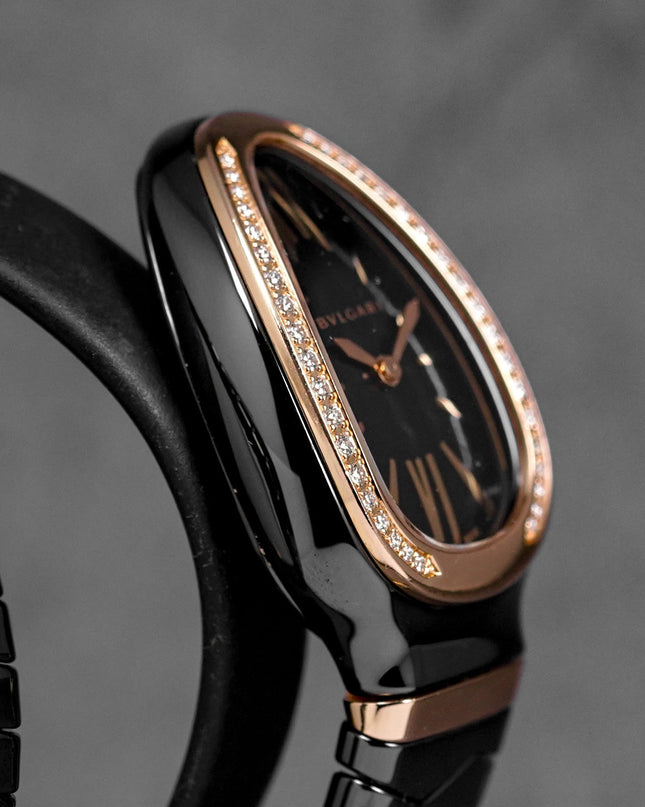 Harga Bvlgari Serpenti Spiga Black Diamond