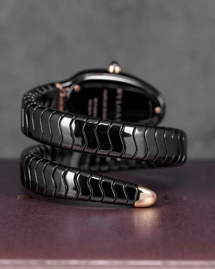 Harga Bvlgari Serpenti Spiga Black Diamond