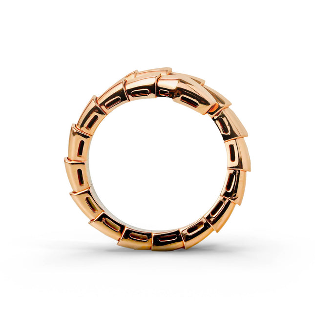 SERPENTI VIPER RING L 18K ROSEGOLD (2024)