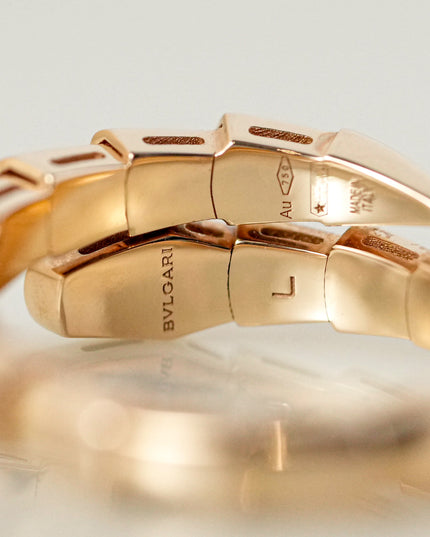 SERPENTI VIPER RING L 18K ROSEGOLD (2024)