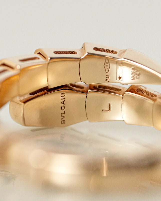 SERPENTI VIPER RING L 18K ROSEGOLD (2024)