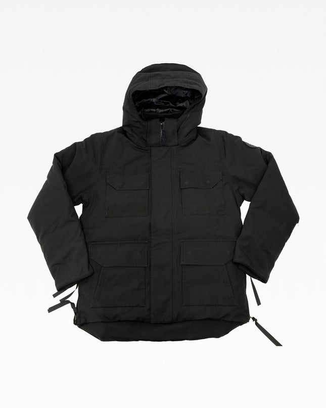 MAITLAND COTTON POLYESTER DOWN JACKET BLACK SOTHEBY