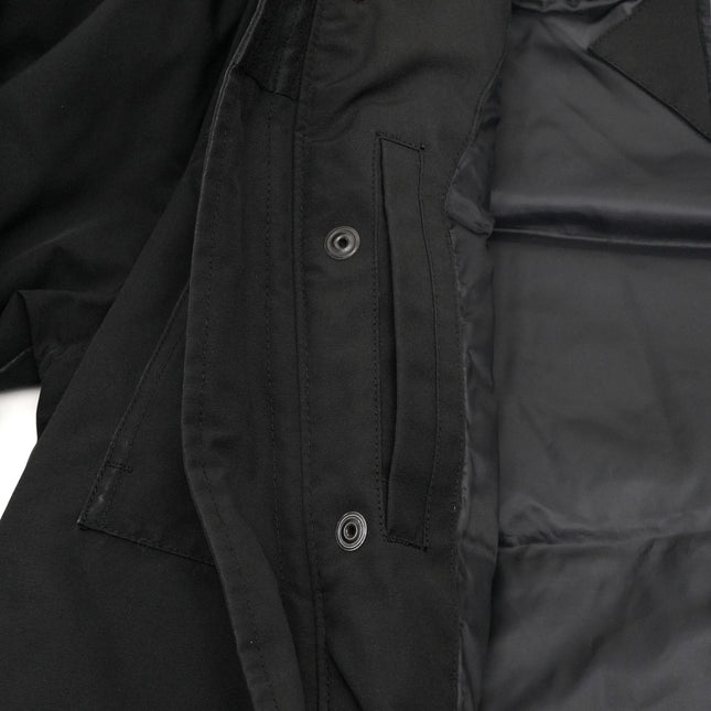 MAITLAND COTTON POLYESTER DOWN JACKET BLACK SOTHEBY