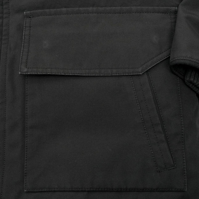 MAITLAND COTTON POLYESTER DOWN JACKET BLACK SOTHEBY