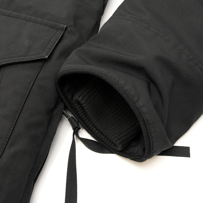 MAITLAND COTTON POLYESTER DOWN JACKET BLACK SOTHEBY