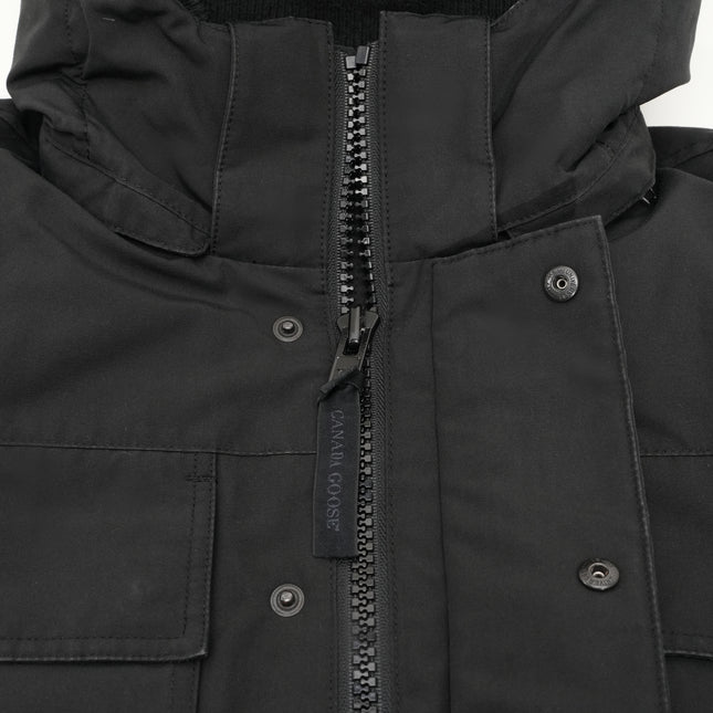 MAITLAND COTTON POLYESTER DOWN JACKET BLACK SOTHEBY