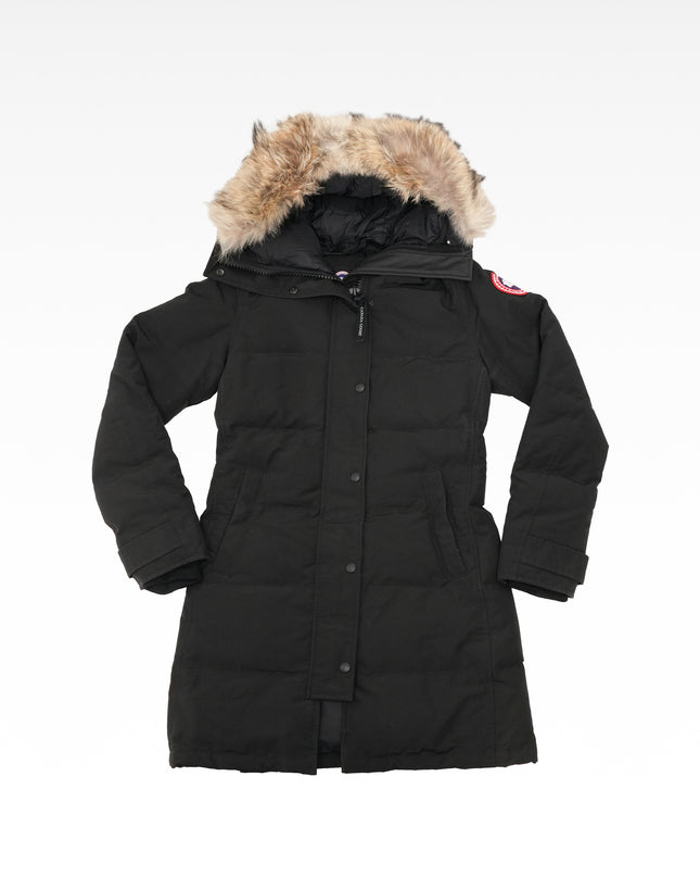 MACKENZIE COTTON POLYESTER DOWN COAT BLACK