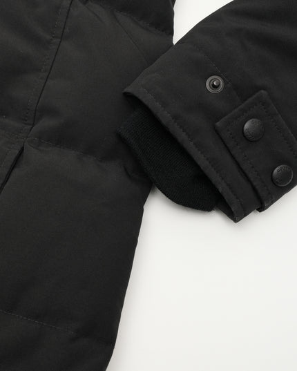 MACKENZIE COTTON POLYESTER DOWN COAT BLACK