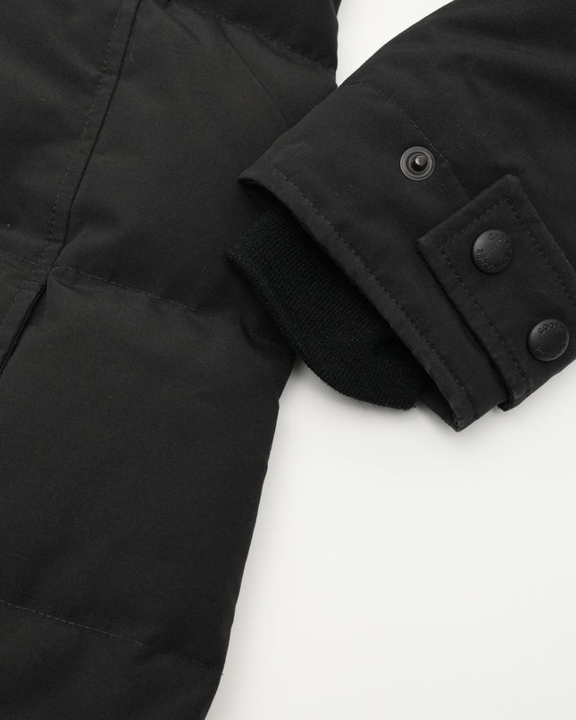 MACKENZIE COTTON POLYESTER DOWN COAT BLACK