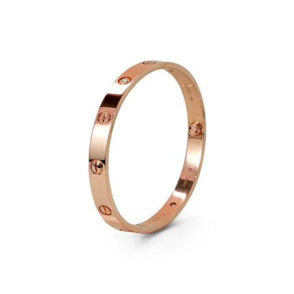 LOVE BRACELET ROSEGOLD WITH 4 BRILLIANT CUT DIAMONDS (2015)