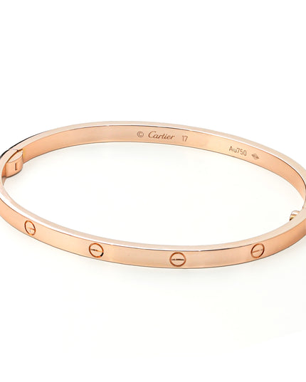 LOVE BRACELET 18K ROSEGOLD SMALL MODEL (2018)