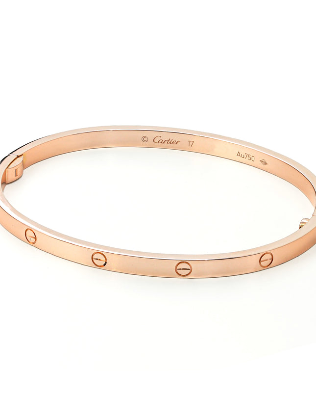 LOVE BRACELET 18K ROSEGOLD SMALL MODEL (2018)