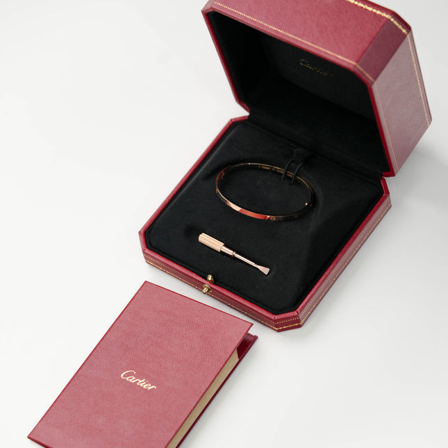 LOVE BRACELET 18K ROSEGOLD SMALL MODEL (2018)
