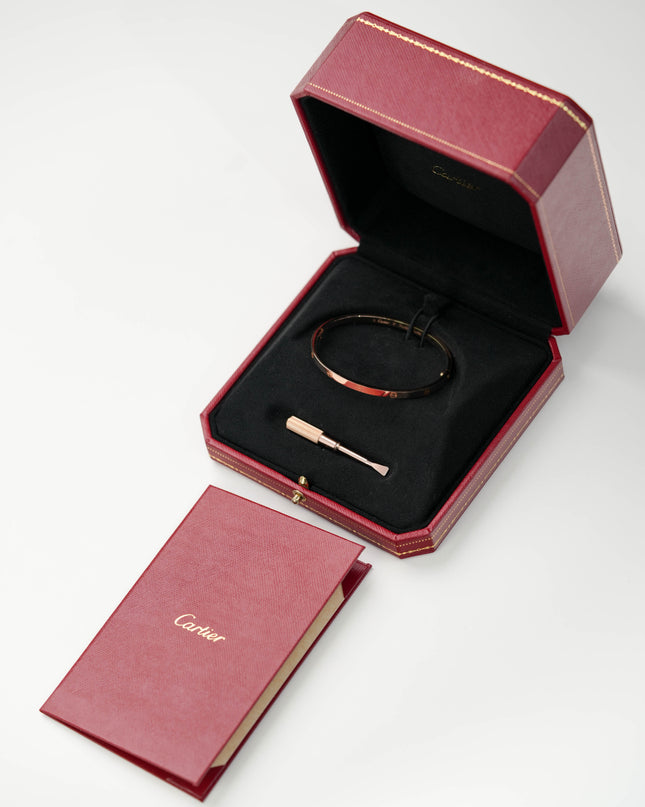 LOVE BRACELET 18K ROSEGOLD SMALL MODEL (2018)