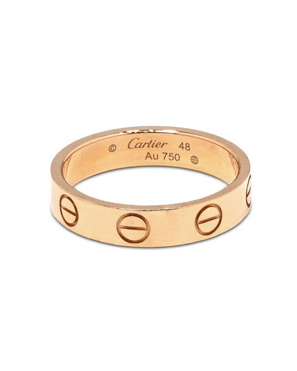 MINI LOVE RING 18K ROSEGOLD (2025)