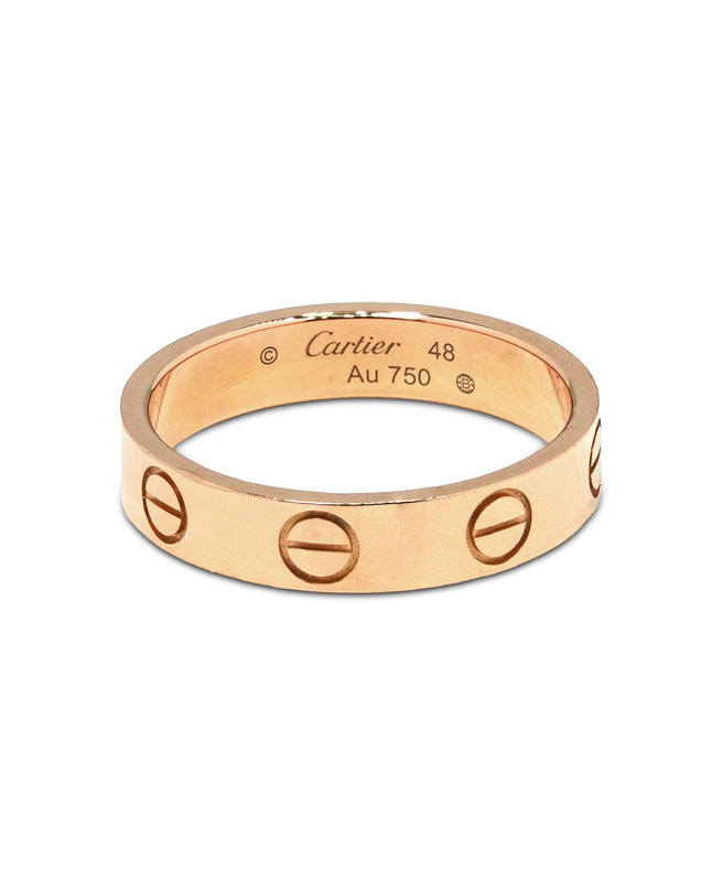 MINI LOVE RING 18K ROSEGOLD (2025)